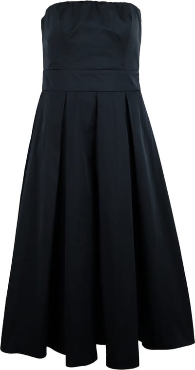 Twinset - zwarte strapless jurk - maat 38 (IT44)