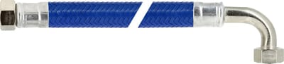 Bonfix Flexibele RVS aansluitleiding Flexibele EPDM slang haaks - 100 cm 3/4 x 3/4 - 2 x binnendraad