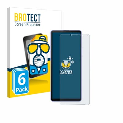 BROTECT - Screenprotector voor Sony Xperia 10 IV - Folie Beschermfolie matte 6 Stuks