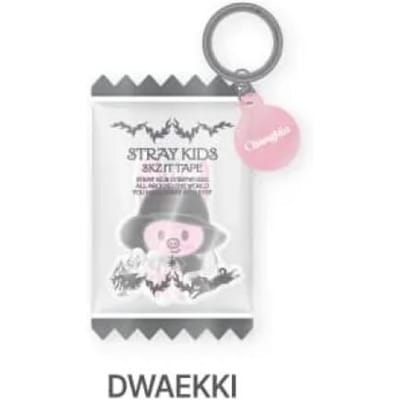 Stray Kids DO IT Pop-Up Store Officiële Merchandise - SKZOO Shaker Sleutelhanger Changbin white