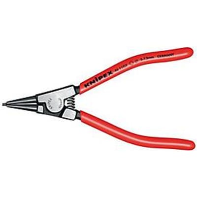 Knipex 46 11 G2 Precisie-borgveertang Geschikt voor borgringen Buitenringen 5-13 mm Puntvorm Recht