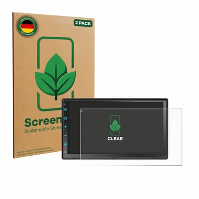 2 Stuks Screenprotector voor Atoto F7 WE F7G2B7WE 7" - Hoogwaardige Beschermfolie transparant