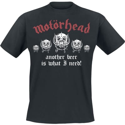 Motörhead T-shirt - 50th Another Beer Lemmy's Lounge - S tot 4XL - voor Mannen - zwart