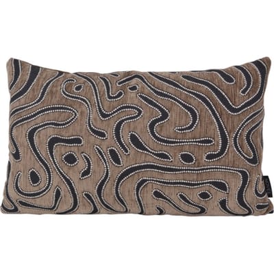 NOVÉE Chenille flow | 30 x 50 cm | kussenhoes | velvet/polyester