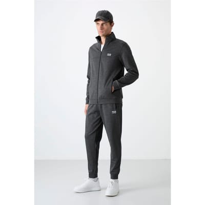Heren Fleece Sweatshirt en Broek Set