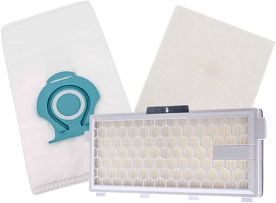 Kleanburg® 7-delige set – alternatieve stofzuigerzakken + HEPA filter + motorfilter – geschikt voor Miele HyClean Pure TU & CO / Guard S1, L1, M1 – niet origineel