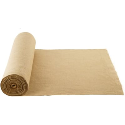 VEVOR Jute Stof, Jute Stof Rol, 50x50 Hoge Dichtheid Brede Natuurlijke Jute Stof Rollen, 914mmx45.7m, voor Decoratie, Ambachten, Bruiloften, Tuinieren, Planten & Bomen Winterhoes
