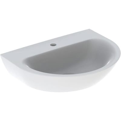 Geberit Renova washbasin 65 x 50 cm with tap hole without overflow 500.662.01.1