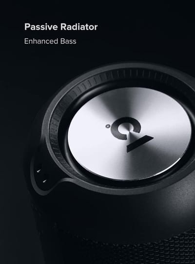 Draagbare speaker - Bluetooth audio - Muziek streamen - IPX5 waterdicht - 10 Watt - Zwart