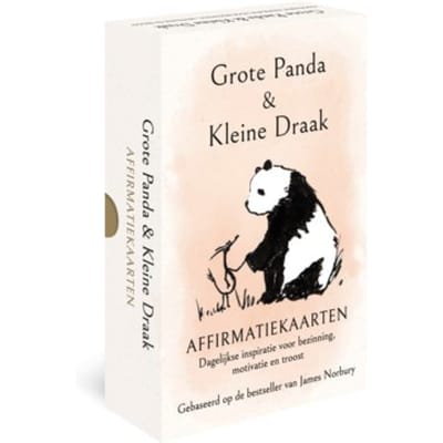 Grote Panda & Kleine Draak - Affirmatiekaarten - James Norbury