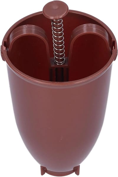 Donut Maker - Koekjesvorm Donut - Zelf Desserts Maken - Handgeperst Ontwerp - 18x10x10cm - Koffie