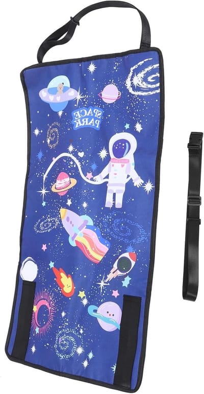 Vliegtuig Voetsteun - Reisbedje - Comfortabel Reizen - Stoelverlenger - 78x44cm - Donkerblauw