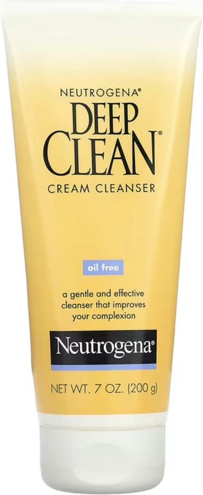 Neutrogena - Deep Clean - Puisten - Cream Cleanser - Acne - Poriën - 200 g