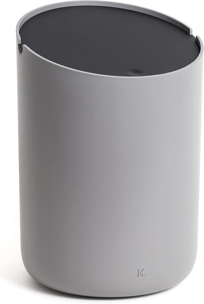 Kleine Prullenbak 1.5L - Ideale Mini Afvalemmer voor Badkamer, Keuken en Bureau - Antislip en Verwijderbare Binnenemmer