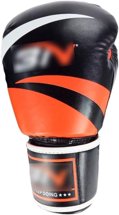 Bokshandschoenen - Trainingshandschoenen - Kickboksen Training - Ergonomisch Ontwerp - 10 oz 28x4.5x16cm - Oranje