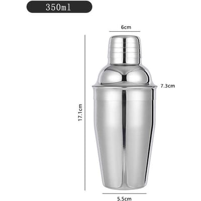 350/550/750ml Roestvrijstalen Cocktailshaker Mixer Martini Mocktail Maken Wijn Boston Shaker Voor Barman Drink Bar Tools gray
