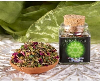 Hart Chakra kruiden en houtsoorten