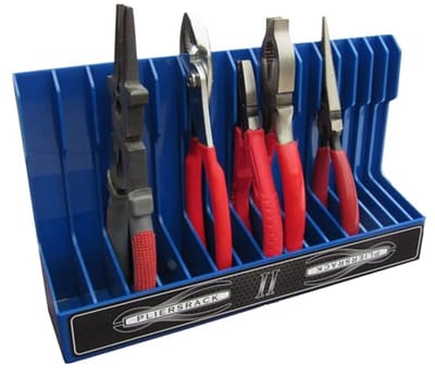 Tangenrek voor Peg Board en Toolbox - Compacte Tangopslag