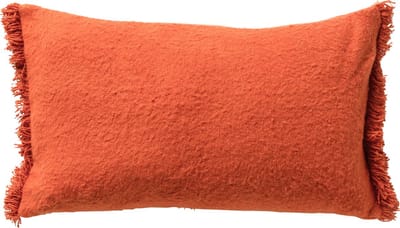 Dutch Decor LASSE - kussenhoes 30x50 cm - 100% katoen - duurzaam - Potters Clay - oranje - met rits - zonder binnenkussen