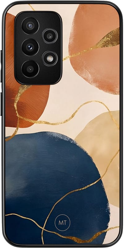 Hoesje geschikt voor Samsung Galaxy A53 - Abstract harmony - TPU Hard Case Backcover - Multi - Mooie Telefoonhoesjes