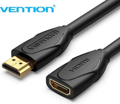 Vention HDMI 2.0 verlengkabel 3 Meter - 4K Ultra HD, 1080P Full HD en 3D