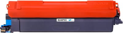 Brother TN-248XLC - Toner Cyaan - 2300 pagina's - Huismerk Compatible - Geschikt voor Brother DCP-L3515CDW DCP-L3520CDW DCP-L3520CDWE DCP-L3527CDW DCP-L3555CDW DCP-L3560CDW HL-L3215CW HL-L3220CW HL-L3220CWE HL-L3240CDW HL-L8230CDW HL-L8240CDW