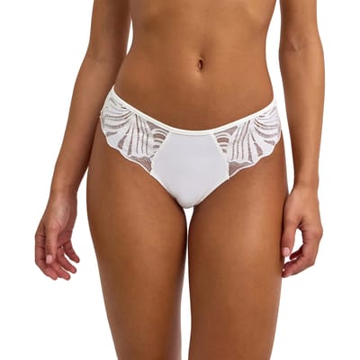 FALKE Delicate Touch met kant functioneel materiaal broek van onderlaag dames wit - maat XS