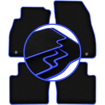 CARLUX-BLUE automatten voor: Saab 9-5 II NG sedan, stationwagen, liftback, hatchback (2010-2012)