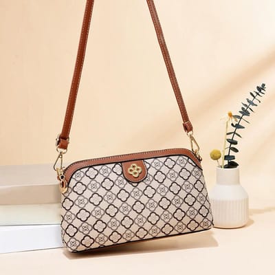 Nieuwe Mode Dames Tas Kleine Portemonnee Crossbody Telefoon Tas Luxe Meerlaags Messenger Handtas en Portemonnee brown