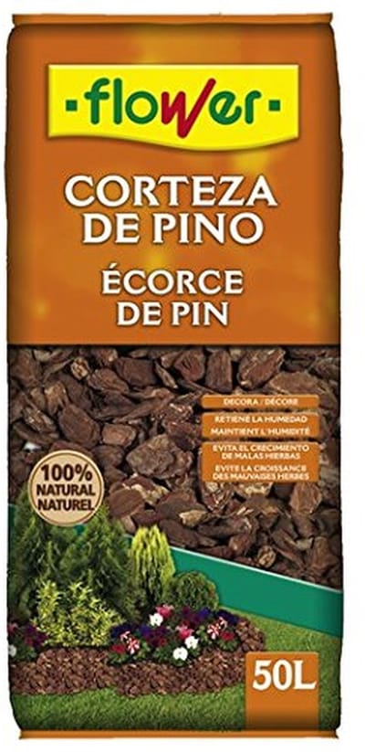 Pijnboomschors - Bodembedekker - Tuinonderhoud - Natuurlijk product - 50 liter - Bruin