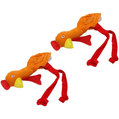 2 Pièces Chapeau Dinde Couleurs Vives et Lumineuses Polyester Durable Doux Respirant Facile à Porter Chapeau Thanksgiving pour Fête Cosplay orange