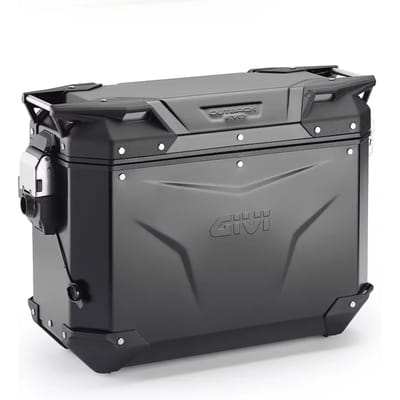 Givi Trekker Outback Evo Smart 48l Monokey® Cam-side Obkev48bl Zijkoffer Zilver