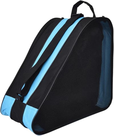 Schaats Tas - Skate Bag - Transport Schaatsen - Versterkte Naden - 20 x 39 x 38 cm - Blauw