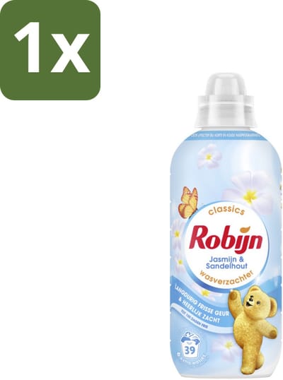 1 x Robijn – Wasverzachter – Jasmijn & Sandelhout – 780 ml - Koffiezetapparaat