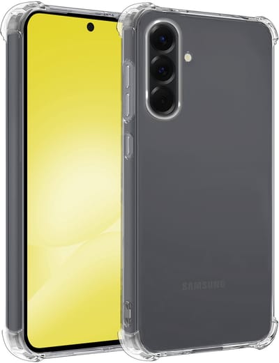 Hoesje - Geschikt voor Samsung Galaxy A56 - Sterk & Shockproof - Siliconen Case - Back Cover - Telefoon Hoes Shock Proof - Telefoonhoesjes - Transparant