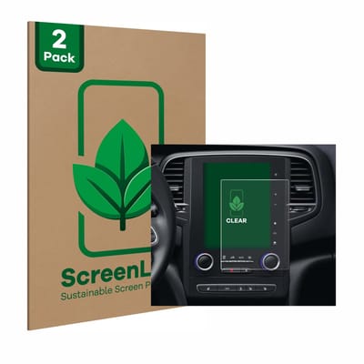 2 Stuks Screenprotector voor Renault Scenic IV RLINK-2 2018 - Hoogwaardige Beschermfolie transparant