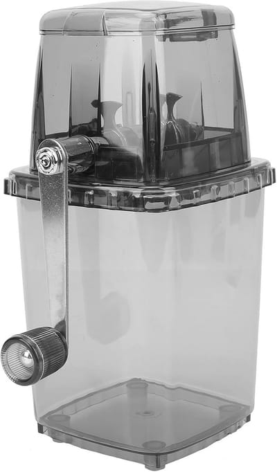 Handmatige IJs- en Boiliecrusher 1,2L - Geen Stroom Nodig - Ergonomische Handgreep voor Fijnhakken van IJs en Visvoer