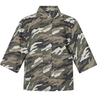 Sisters Point OLEA-JA17 - Dames jas - Camouflage - Maat