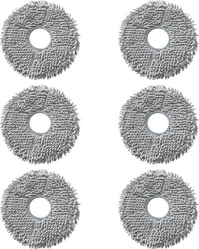 Veeg voor iRobot Roomba Plus 505 Combo / Roomba Plus 404 Combo [set 6] Herbruikbare wasbare dweil