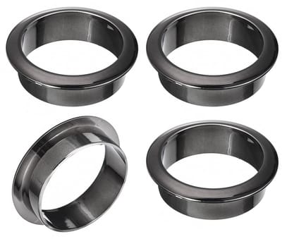 Dailygoods - TA-VIGOR 4 stuks ABS bureaukabelgathoezen, 50 mm draadsnoerorganizers voor kantoorbureaus en werkbladen, netjes kabelbeheer - zwart