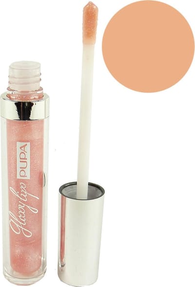 Pupa Glossy Lips Ultra Shine Lip Gloss 201 Pink Diamond Lippen Kleur Make-up 7ml