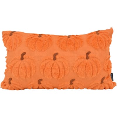 Furry Pumpkin / Pompoen Oranje Kussenhoes | 30 x 50 cm | Polyester