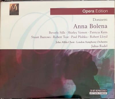 Gaetano Donizetti: Anna Bolena (Gesamtaufnahme) von Julius...
