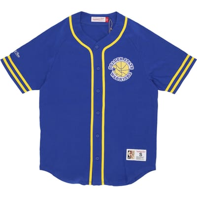 Herenjack met knopen NBA-mode katoenen knop aan de voorkant Vintage logo Golwar originele teamkleuren