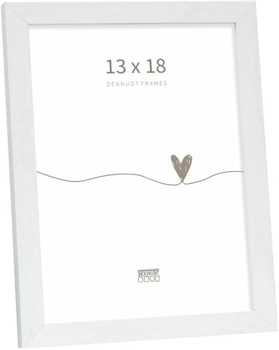 Deknudt Frames Fotolijst - Wit - S44CF1 - Voor foto: 13x18 cm