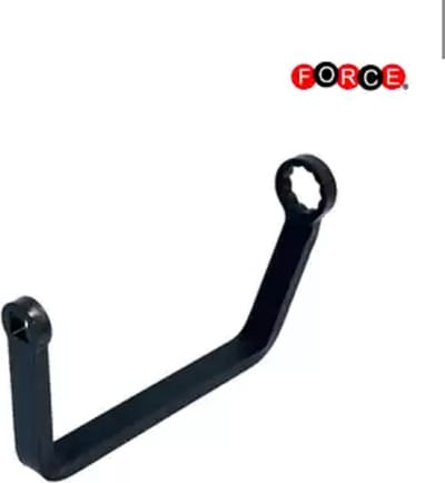 Force Oliefiltersleutel 27 mm Ford & PSA -2.0 TDCI-Speciale oliefilter sleutel voor DPF oliefilterhuis bij Ford / PSA 2.0L Durotorq TDCI / HDI ( DW10C en 2.2L Durotorq TDCI / HDI ( DW12C) diesel motoren.