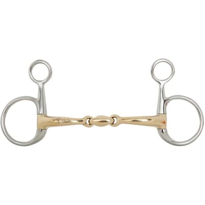 Baucher bit voor dubbelgebroken paarden BR Equitation