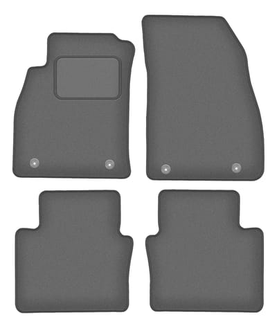 Grafiet automatten voor: Saab 9-5 II NG sedan, stationwagen, liftback, hatchback (2010-2012)