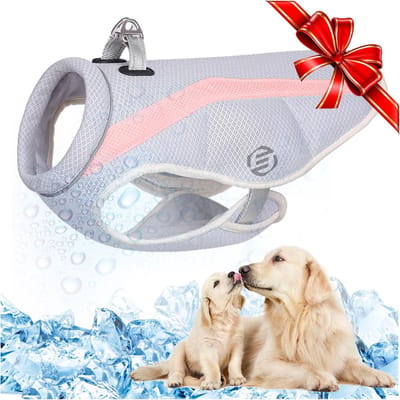 Equivera Koelvest Hond - Koel Vest Hond - Coolvest Hond - Cool Vest Hond - Verkoelend Vest - Cooling Vest Hond - Koelvest - Koeljas - Koeljas Hond - Cooljas Hond - Verkoeling Hond - Maat M