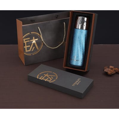 Hoogwaardige Pure Titanium Thermosbeker Outdoor Eenvoudige Draagbare Stuiterbeker Thee Scheiding Zakelijk Geschenk Beker 420ml